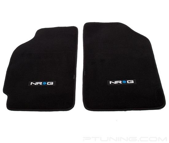Picture of Floor Mats with NRG Logo - Black (2 Piece)