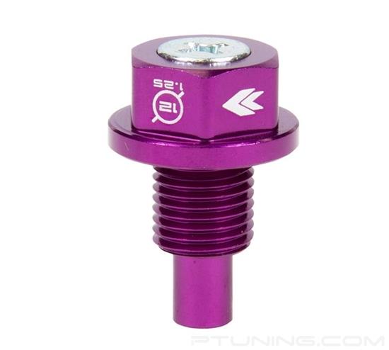 Picture of Magnetic Oil Drain Plug M12-1.25 - Purple