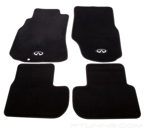 Picture of Floor Mats with Infiniti Logo - Black (4 Piece)