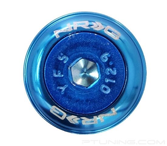 Picture of Fender Washer Kit with Color Matched M8 Bolt Rivets for Plastic - Blue (Set of 8)