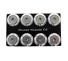 Picture of Fender Washer Kit with Color Matched M8 Bolt Rivets for Plastic - Silver (Set of 8)