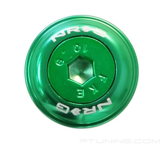 Picture of Fender Washer Kit with Color Matched M6 Bolt Rivets for Plastic - Green (Set of 10)