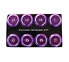 Picture of Fender Washer Kit with Color Matched M8 Bolt Rivets for Plastic - Purple (Set of 8)