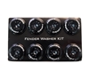 Picture of Fender Washer Kit with Color Matched M8 Bolt Rivets for Plastic - Black (Set of 8)