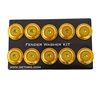 Picture of Fender Washer Kit with Color Matched M6 Bolt Rivets for Plastic - Rose Gold (Set of 10)