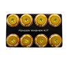 Picture of Fender Washer Kit with Color Matched M8 Bolt Rivets for Plastic - Rose Gold (Set of 8)