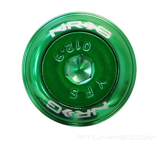 Picture of Fender Washer Kit with Color Matched M8 Bolt Rivets for Plastic - Green (Set of 8)