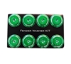 Picture of Fender Washer Kit with Color Matched M8 Bolt Rivets for Plastic - Green (Set of 8)
