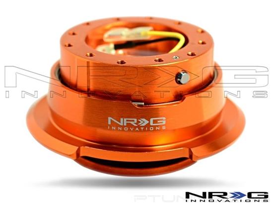 Picture of Gen 2.8 Quick Release Hub - Orange Body / Titanium Chrome Ring