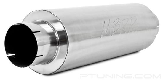 Picture of XP Series 409 SS Round Exhaust Muffler (5" Center ID, 5" Center OD, 31" Length)