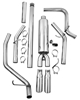 Picture of XP Series 409 SS Cat-Back Exhaust System with Split Side Exit