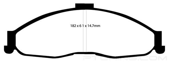 Picture of Bluestuff NDX Formula Racing Front Brake Pads