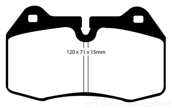 Picture of Bluestuff NDX Formula Racing Front Brake Pads