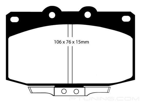 Picture of Bluestuff NDX Formula Racing Front Brake Pads