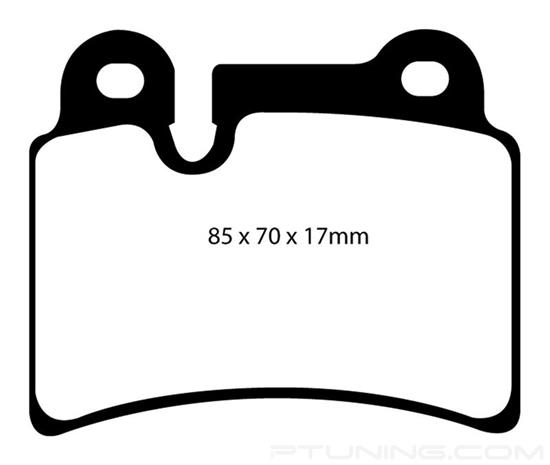 Picture of Ultimax OEM Replacement Rear Brake Pads