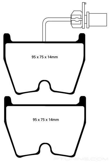 Picture of Bluestuff NDX Formula Racing Front Brake Pads