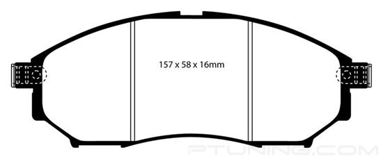 Picture of Bluestuff NDX Formula Racing Front Brake Pads