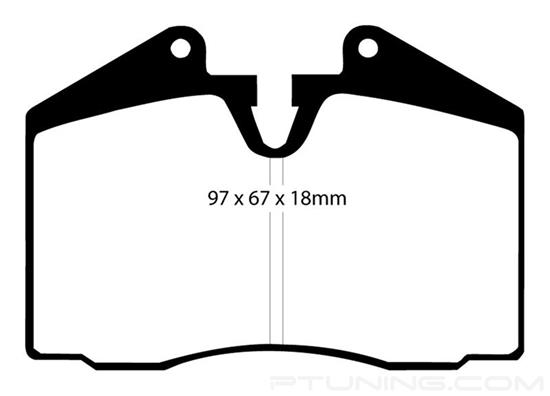 Picture of Bluestuff NDX Formula Racing Front Brake Pads