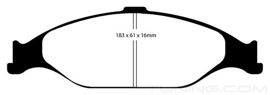 Picture of Bluestuff NDX Formula Racing Front Brake Pads