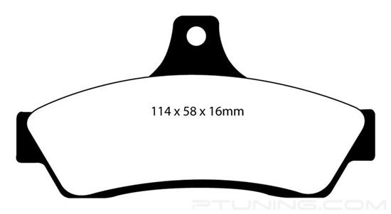 Picture of Bluestuff NDX Formula Racing Rear Brake Pads