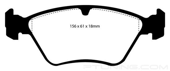 Picture of Ultimax OEM Replacement Front Brake Pads