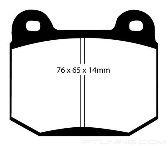 Picture of Bluestuff NDX Formula Racing Rear Brake Pads