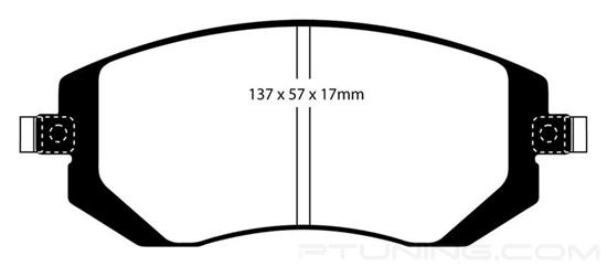 Picture of Bluestuff NDX Formula Racing Front Brake Pads