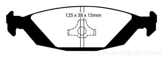 Picture of Ultimax OEM Replacement Rear Brake Pads