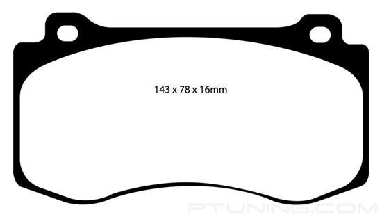 Picture of Bluestuff NDX Formula Racing Front Brake Pads