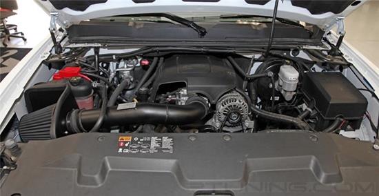 Picture of Blackhawk Induction Aluminum Textured Black Cold Air Intake System with Black Filter
