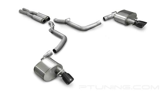Picture of Xtreme 304 SS Cat-Back Exhaust System with Split Rear Exit