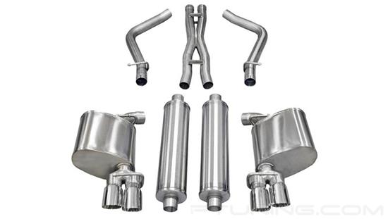 Picture of Sport 304 SS Cat-Back Exhaust System with Quad Rear Exit