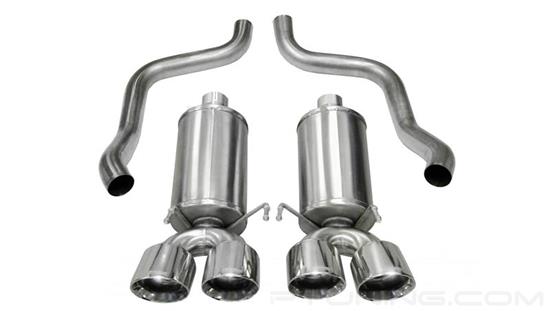 Picture of Xtreme 304 SS Axle-Back Exhaust System with Quad Rear Exit