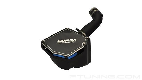 Picture of Closed Box Plastic Black Cold Air Intake System with Donaldson PowerCore Blue Filter