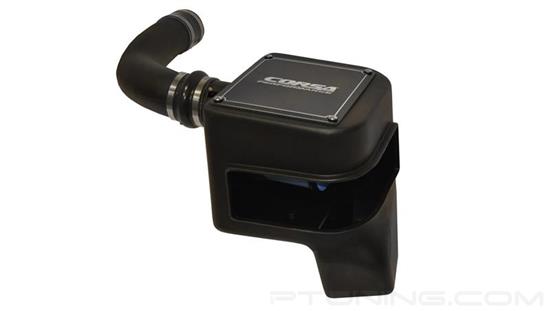 Picture of Closed Box Plastic Black Cold Air Intake System with Donaldson PowerCore Blue Filter