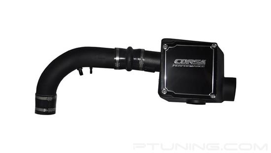 Picture of Closed Box Plastic Black Cold Air Intake System with Donaldson PowerCore Blue Filter