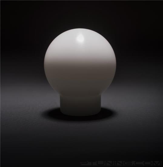 Picture of Round Shift Knob White 6mt with Rev Lockout