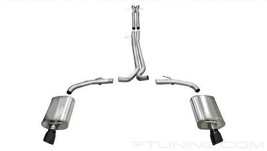 Picture of Sport 304 SS Cat-Back Exhaust System with Split Rear Exit