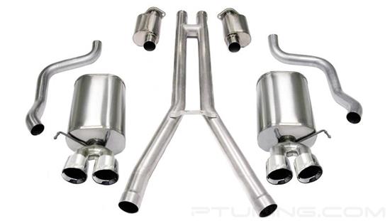 Picture of Sport 304 SS Cat-Back Exhaust System with Quad Rear Exit