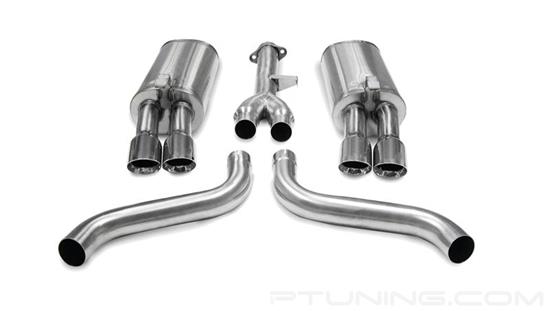 Picture of Sport 304 SS Cat-Back Exhaust System with Quad Rear Exit