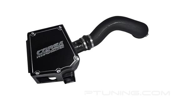 Picture of Closed Box Plastic Black Cold Air Intake System with Donaldson PowerCore Blue Filter