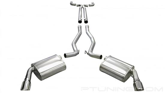 Picture of Sport 304 SS Cat-Back Exhaust System with Split Rear Exit