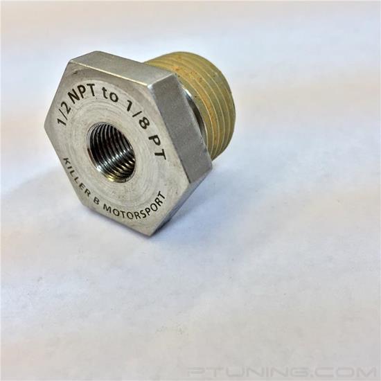 Picture of Oil Temperature Sensor Adapter - 1/2" NPT to 1/8" PT (BSPT)