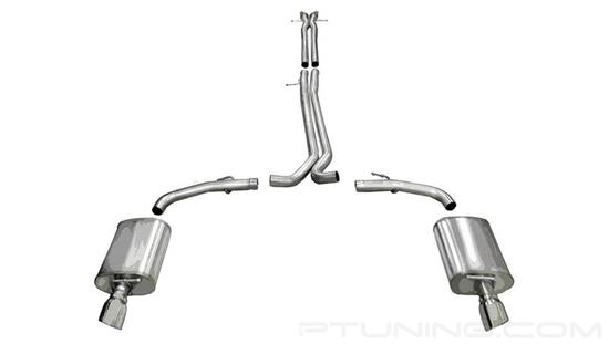 Picture of Sport 304 SS Cat-Back Exhaust System with Split Rear Exit