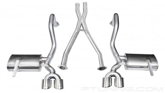 Picture of Xtreme 304 SS Cat-Back Exhaust System with Quad Rear Exit