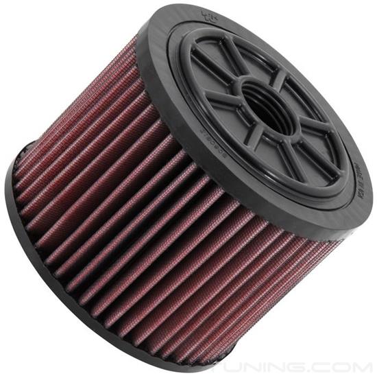 Picture of E Series Round Red Air Filter (3.125" ID x 6.125" OD x 4.813" H)