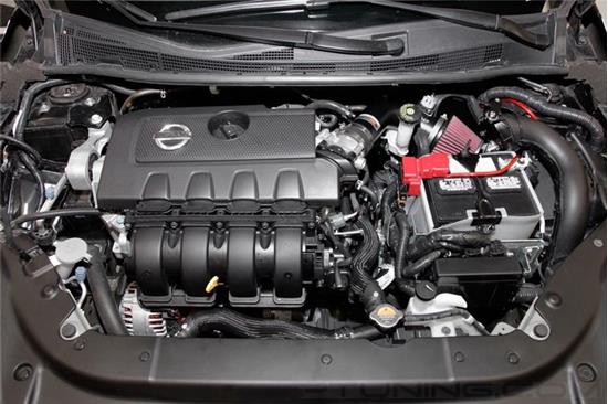 Picture of Typhoon Complete Aluminum Textured Black Cold Air Intake System with Red Filter