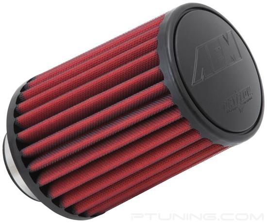 Picture of DryFlow Synthetic Air Filter - Red, Round, Tapered