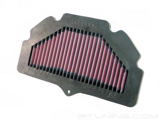 Picture of Powersport Unique Red Air Filter (10" L x 5.875" W x 1.25" H)