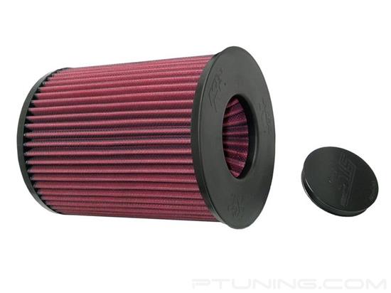 Picture of E Series Round Tapered Red Air Filter (2.75" F x 5.75" B x 5.938" T x 7.688" H)
